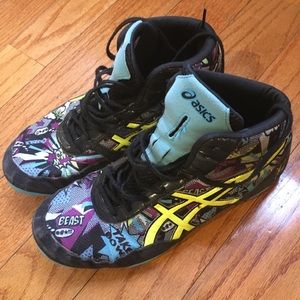 ASICS J501 Q Wrestling shoes size 8 Men’s